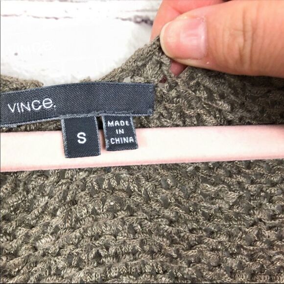 Vince Wool Alpaca Blend Chunky Knit Sweater - Picture 6 of 9